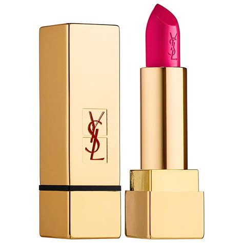 ysl rouge pur couture 7 le fuchsia review|ysl rouge lipstick review.